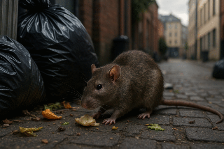 Illustration af dufte rotter ikke kan lide