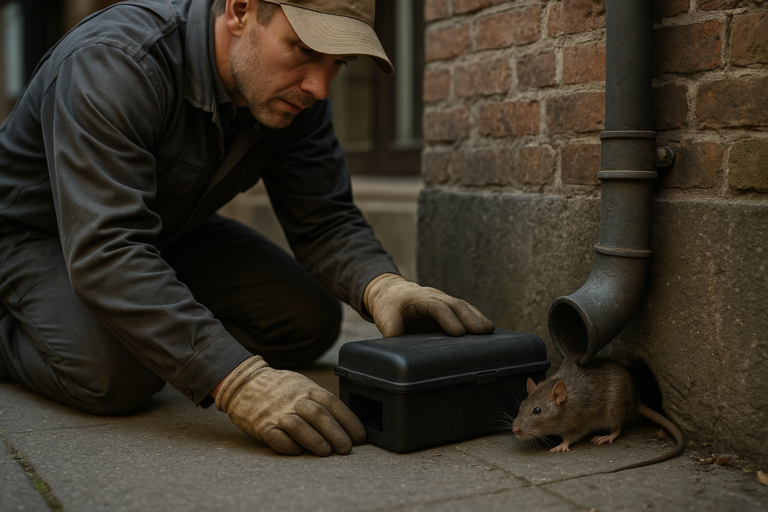 Illustration af rottebekæmpelse frederiksberg