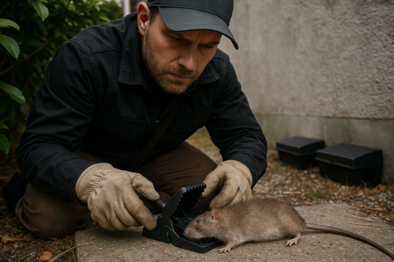 Illustration af rottebekæmpelse ishøj