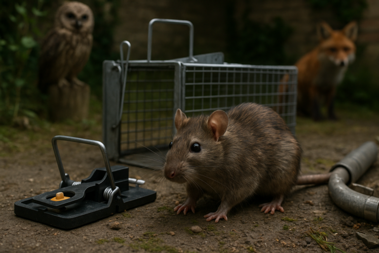 Illustration af hjælp mod rotter