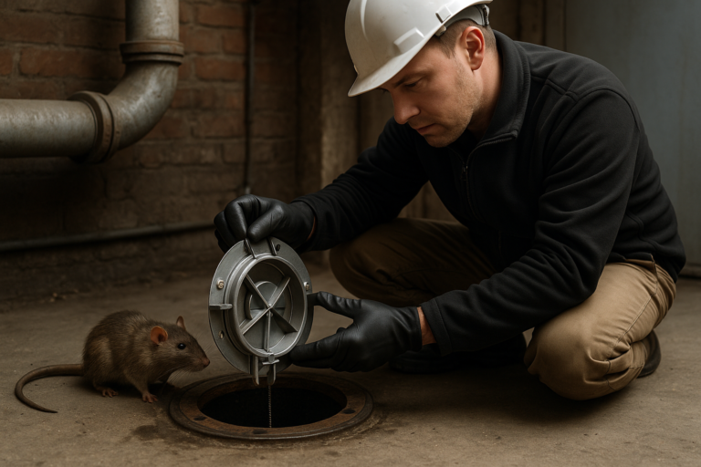 Illustration af hvordan undgår man rotter