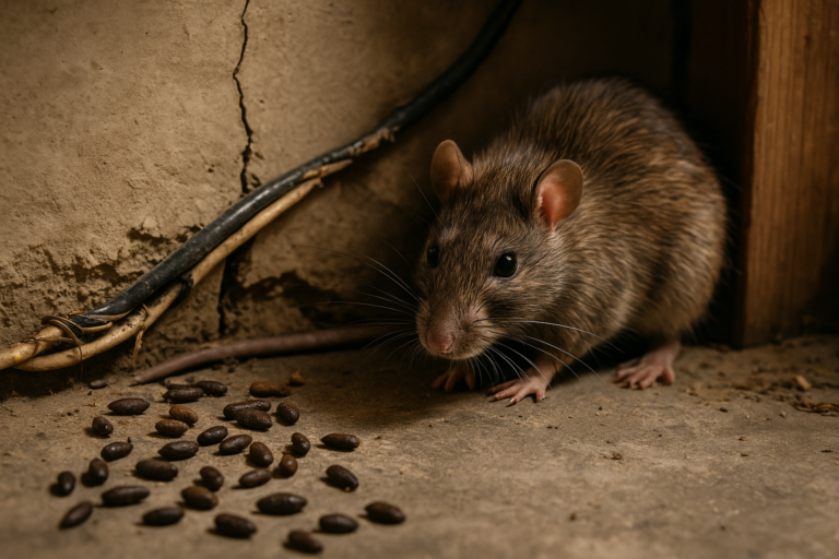 Illustration af rotteangreb