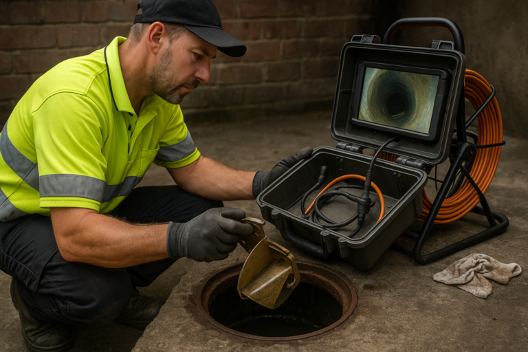 Illustration af serviceaftale rottespærre