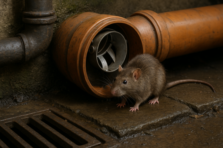 Illustration af skadedyr i boligen