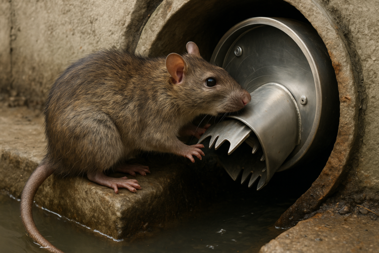 Illustration af skadedyr i bygninger