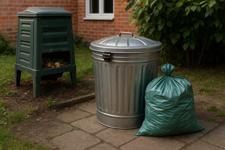 Illustration af hvordan undgår man rotter i skrald