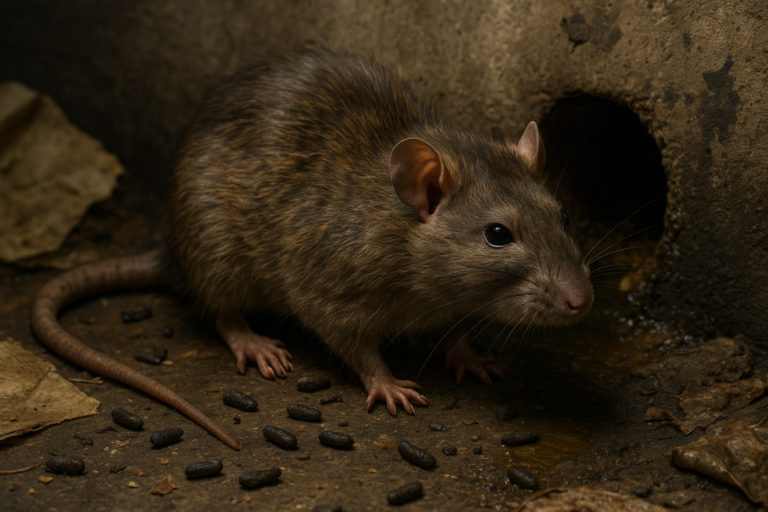 Illustration af hvordan lugter rotter